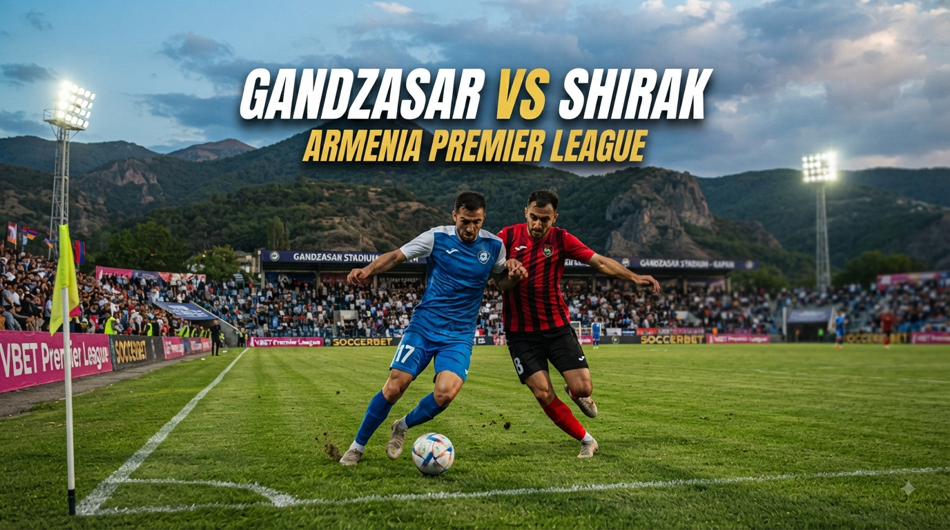 Gandzasar vs Shirak Malam Ini 23.00 WIB – Score808 Menjadi Referensi Streaming dan Informasi Armenia Premier League bagi Penggemar Sepak Bola